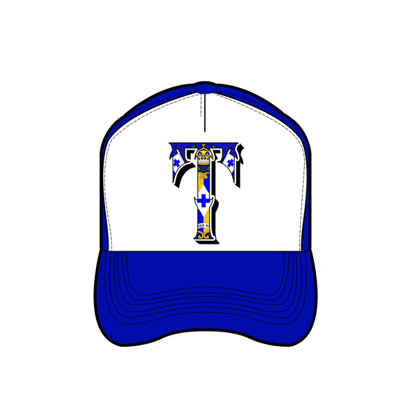 Tonga 676 Big T Decky Foam Trucker Cap - Royal