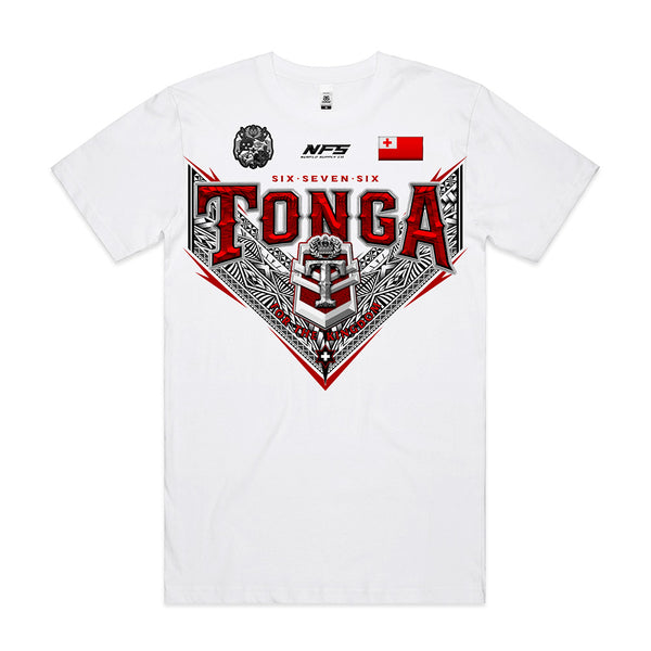 Tonga Red Sea 676 V League Block Tee | Regular Fit