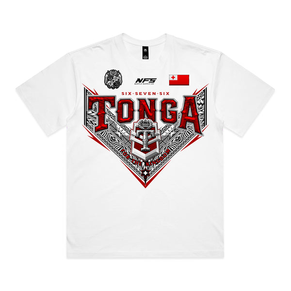 Tonga Red Sea V League Box Tee | Shorter Body Length