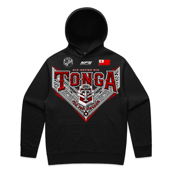 Tonga V Red Sea League Relax Hoodie - Black