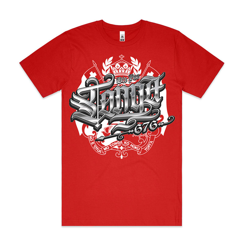 Tonga 676 Die For Script_Block Tee