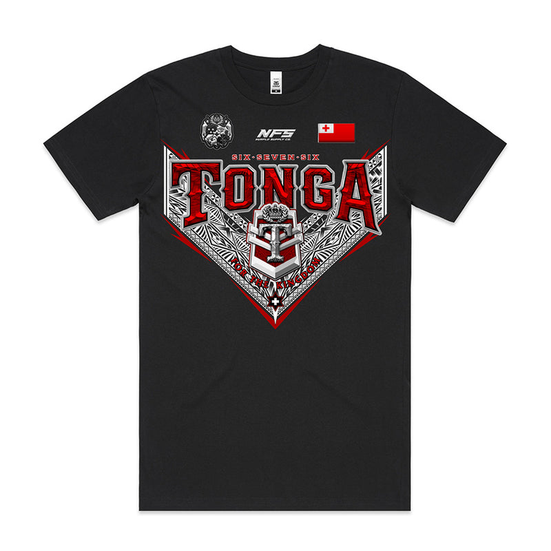 Tonga Red Sea 676 V League Block Tee | Regular Fit