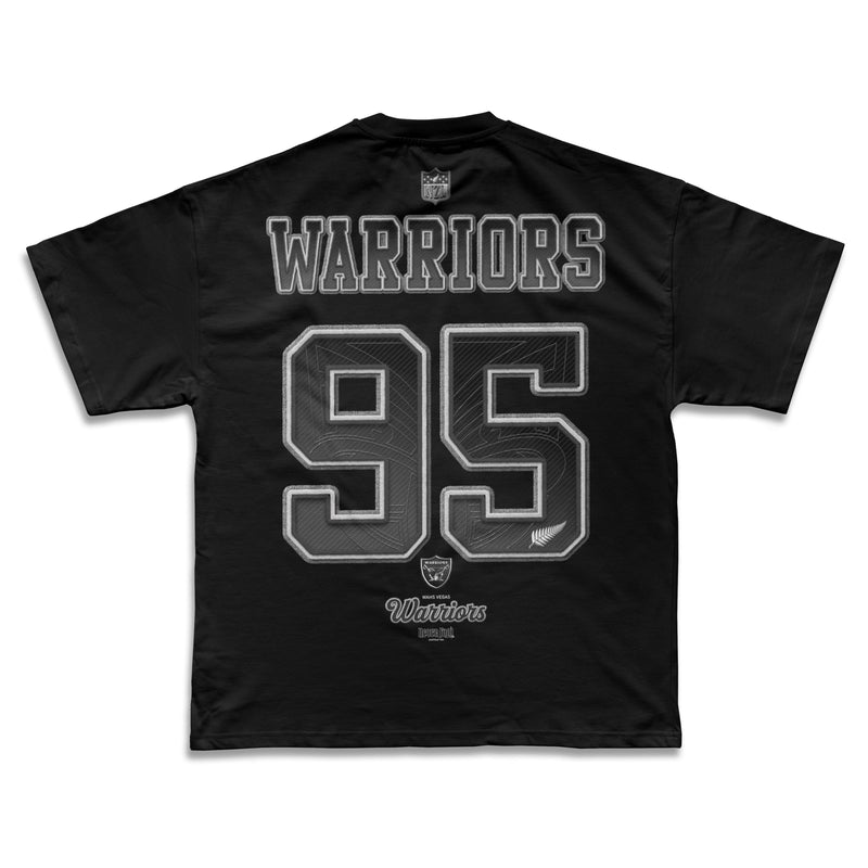 WAHS Vegas Raiders Football Oversize Boxy Tee_Made to order