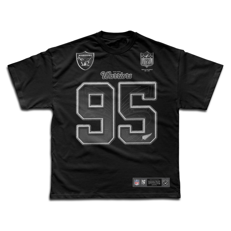 WAHS Vegas Raiders Football Oversize Boxy Tee_Made to order