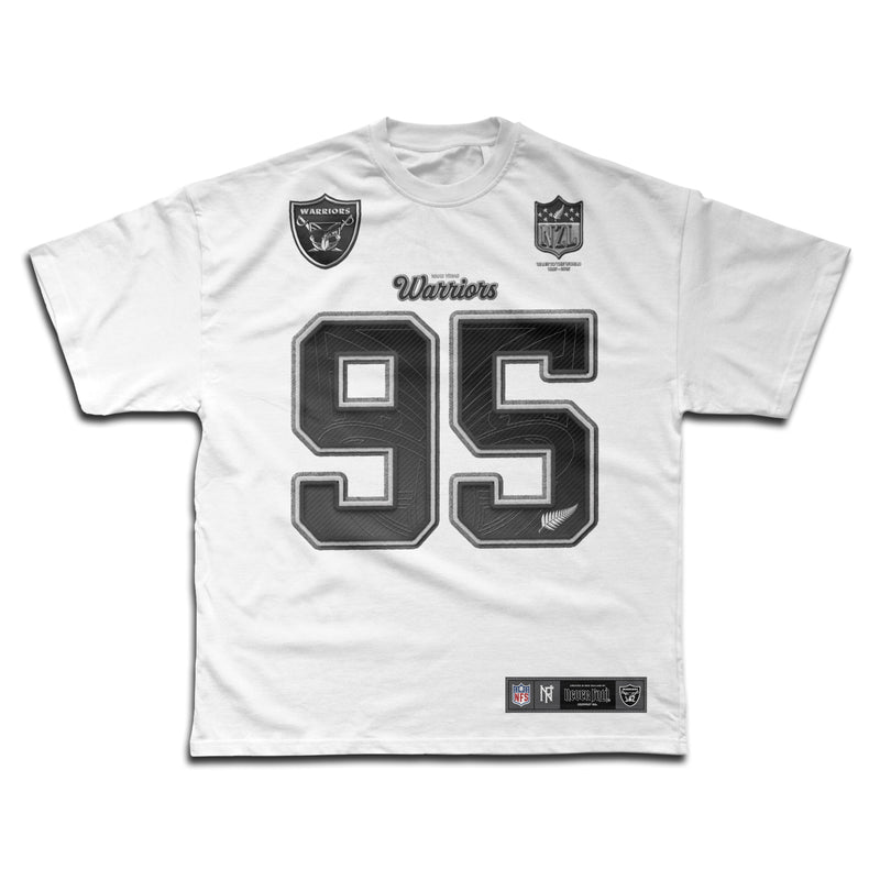 WAHS Vegas Raiders Football Oversize Boxy Tee_Made to order