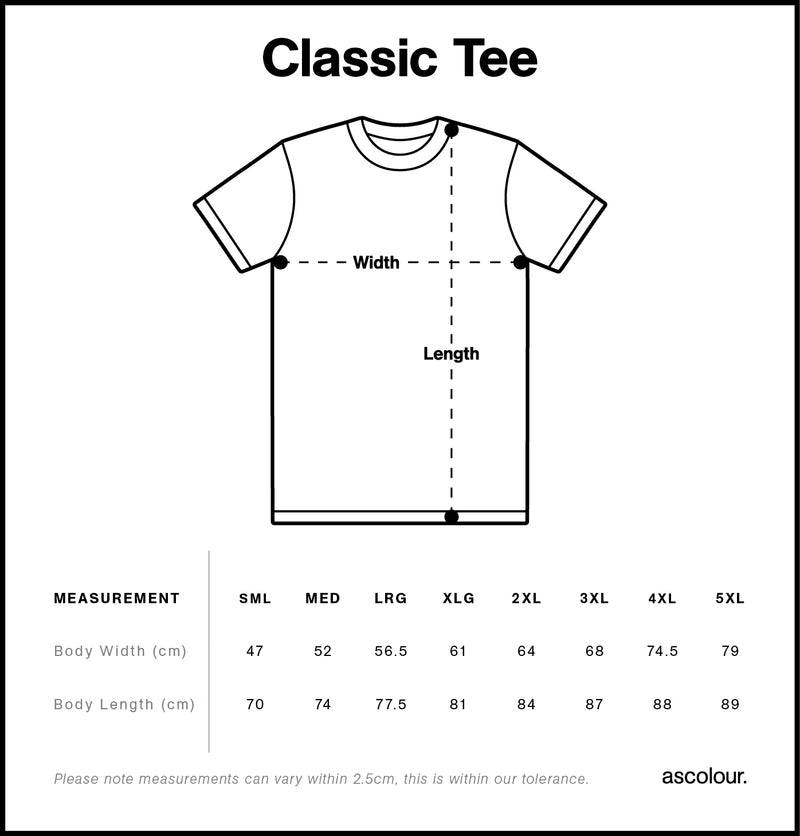 LET'S SIVA Core Range_ ADULTS CLASSIC TEE