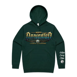 Custom Printed Hoodie for Dad - With Custom Names on sleeve - DADICATED LA FAMILIA STYLE