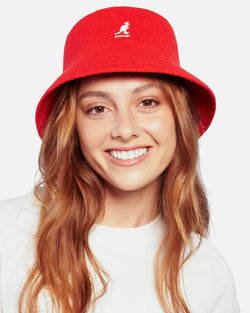 BERMUDA BUCKET HAT - RED