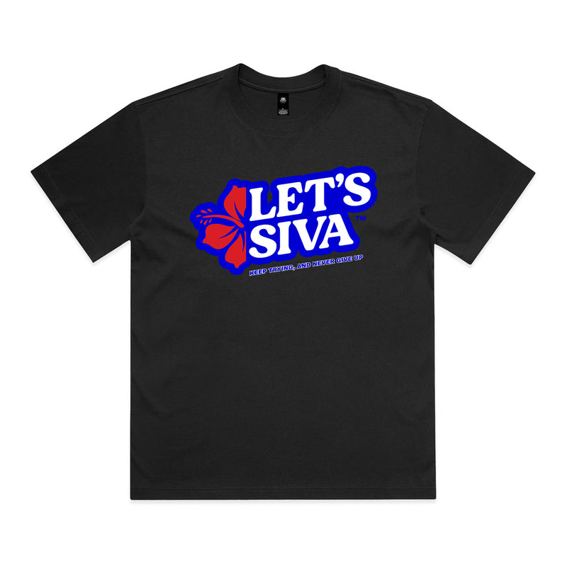 LET'S SIVA Core Range_ Adults Box Tee [shorter body length]