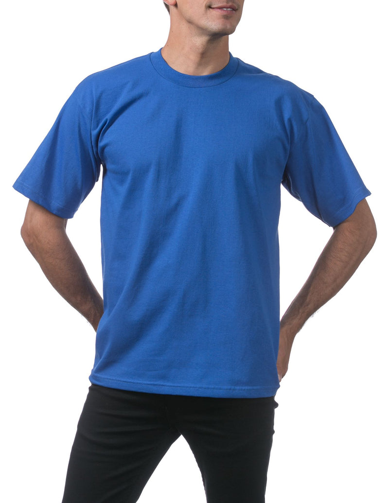 Proclub Heavyweight Short Sleeve Tall Tee - ROYAL BLUE
