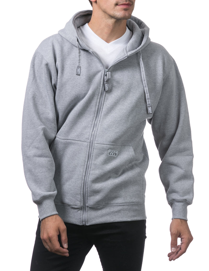 Proclub Heavyweight Full Zip Fleece Hoodie