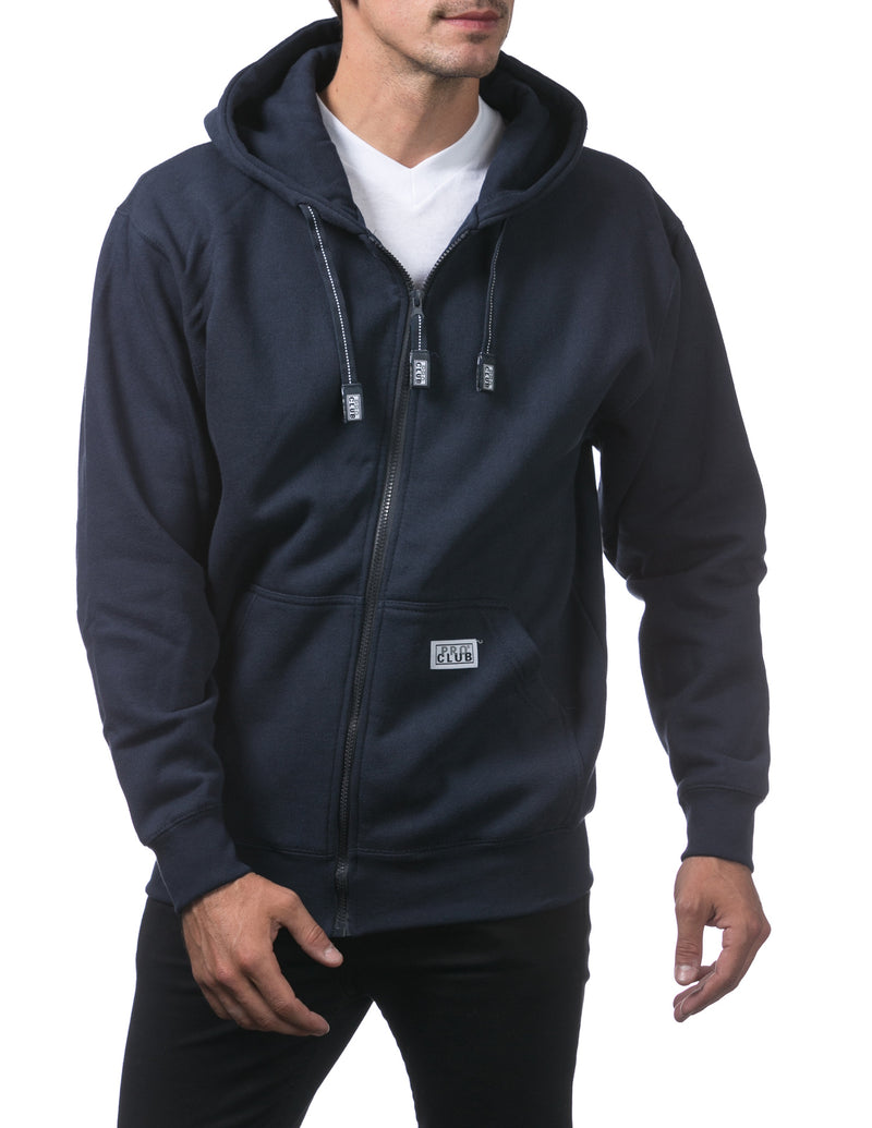 Proclub Heavyweight Full Zip Fleece Hoodie