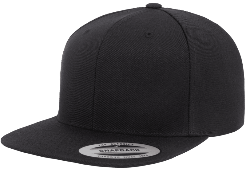 YP CLASSICS PREMIUM SNAPBACK CAP - BLACK