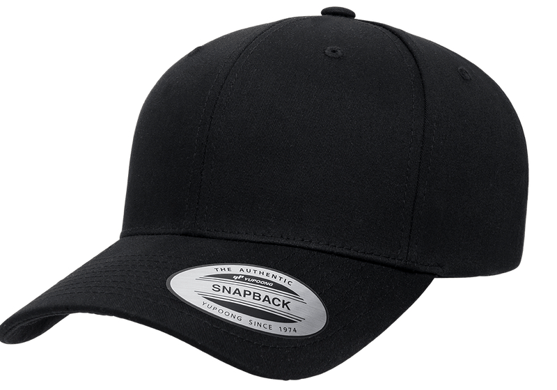YP CLASSICS® WOOLBLEND CURVE SNAPBACK CAP - BLACK