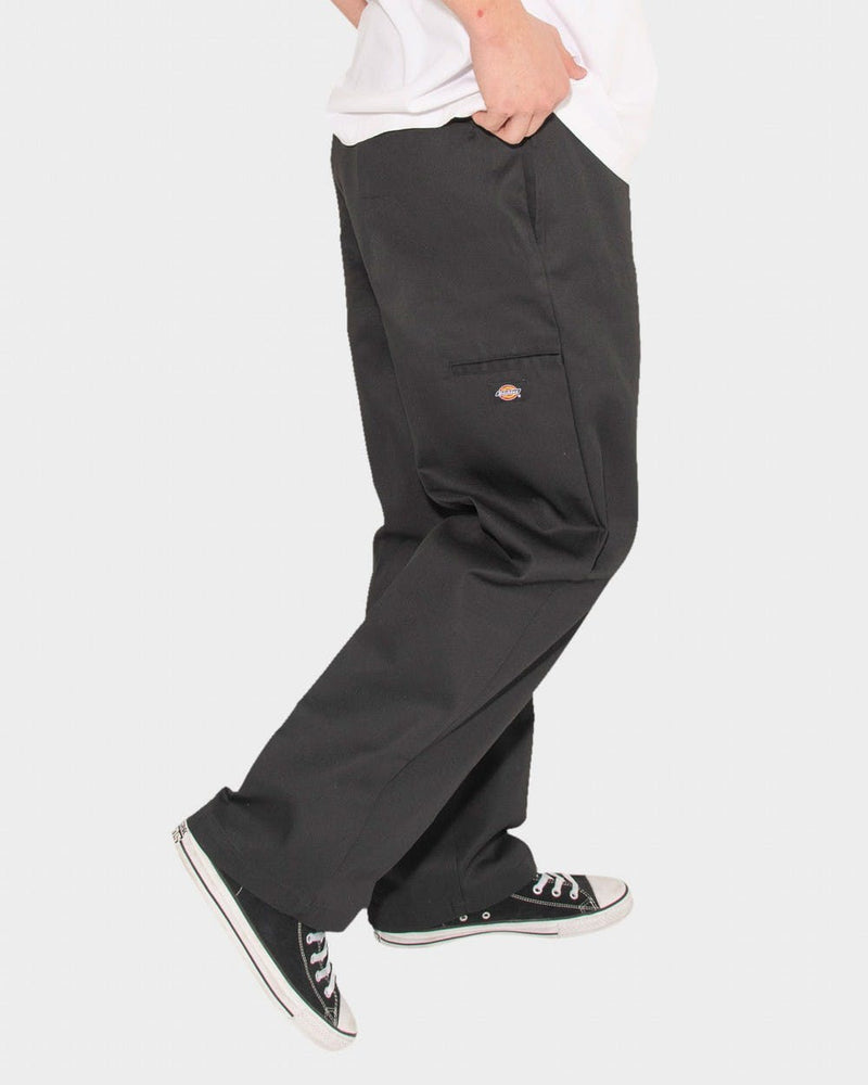 Loose Fit Super Baggy Pants - BLACK