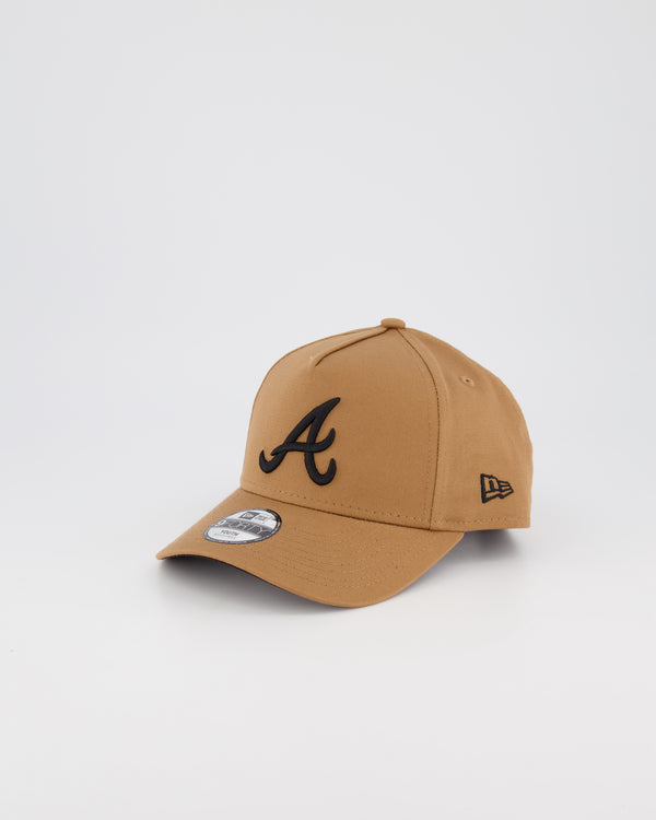 YOUTH ATLANTA BRAVES 9FORTY A-FRAME - WHEAT