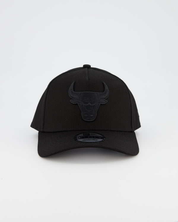 CHICAGO BULLS 9FORTY A-FRAME - BLACK ON BLACK