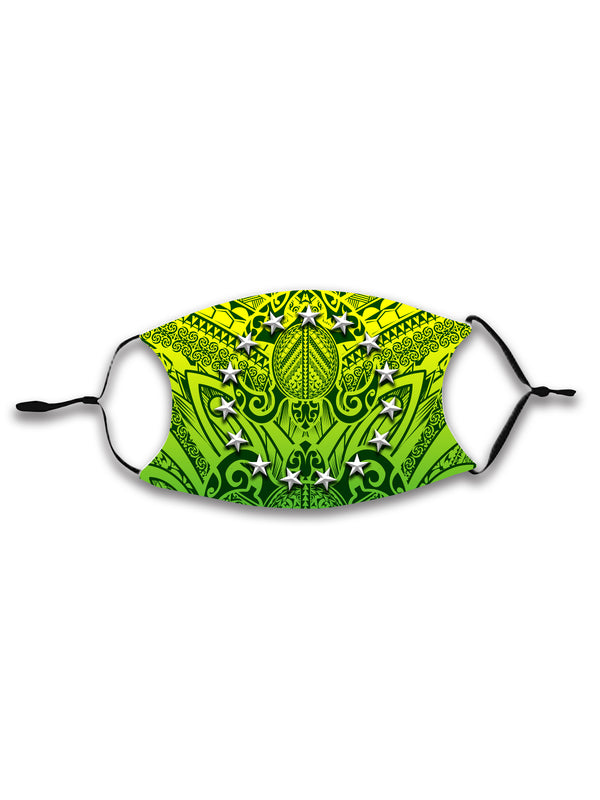 COOK ISLANDS ADJUSTABLE FACE MASK with Filter - KIDS & ADULTS
