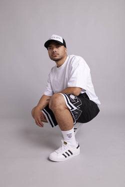 Off Set Basketball Shorts - Black