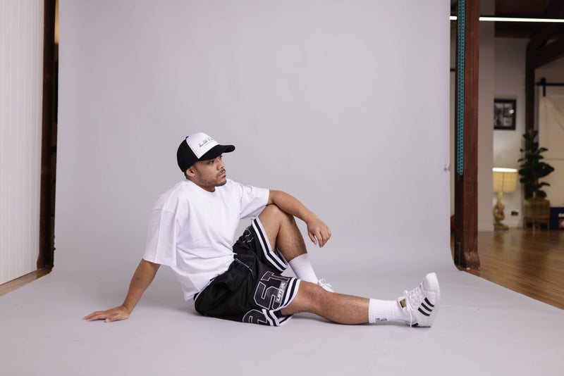 Off Set Basketball Shorts - Black