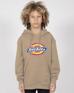 H.S Classic Youth Pull Over Hoodie - Khaki