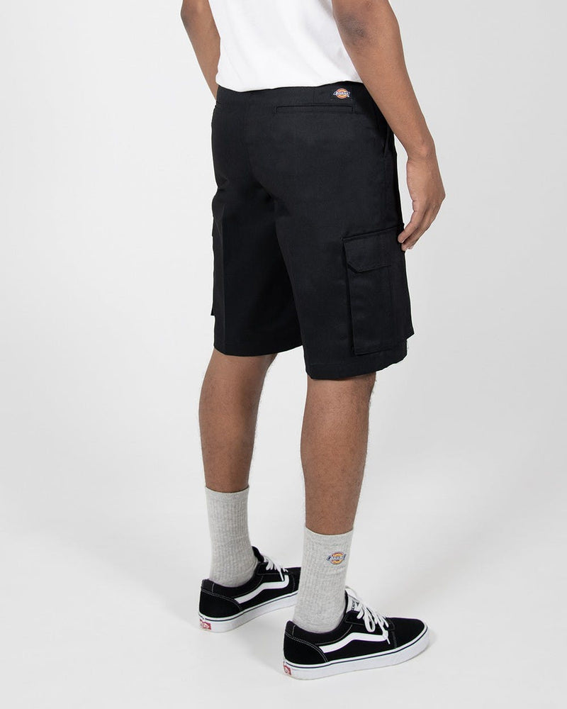 131 Slim Straight Multi Pocket Cargo Shorts - Black