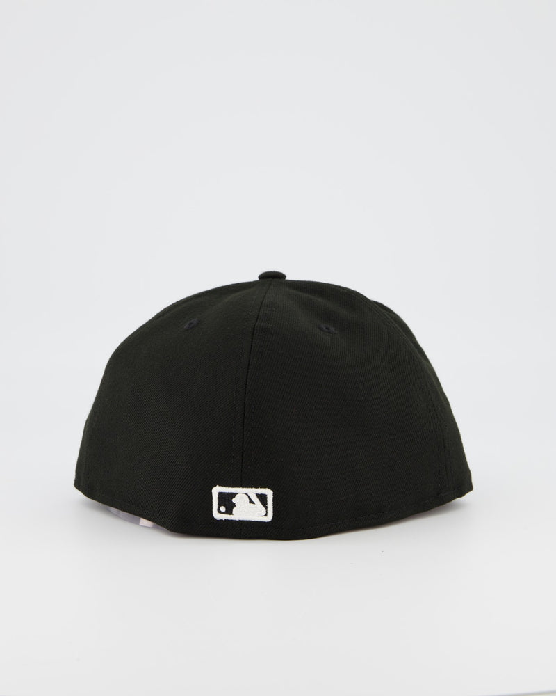 LA Dodgers 59FIFTY Fitted Cap - Black/White