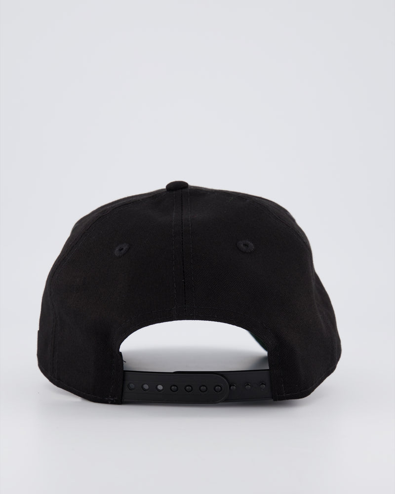 LA DODGER 9FORTY A-FRAME - BLACK/BLACK UNDER VISOR