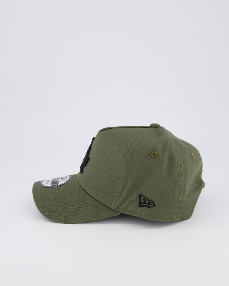LA DODGERS 9FORTY A-FRAME - OLIVE
