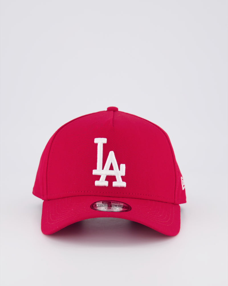 YOUTH LA DODGERS 9FORTY A-FRAME - SCARLET RED