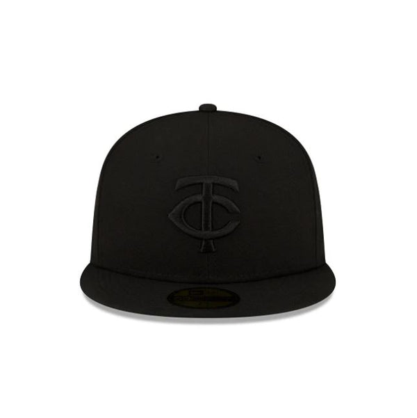 Minnesota Twins 59FIFTY Fitted Cap - Black on Black
