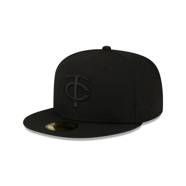Minnesota Twins 59FIFTY Fitted Cap - Black on Black