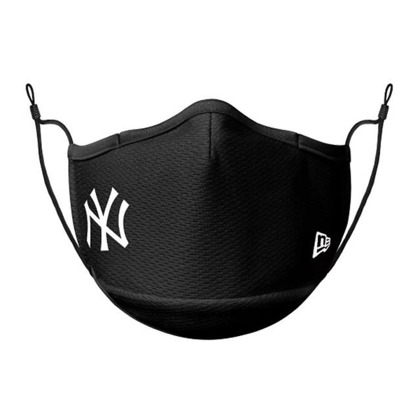 New Era New York Yankees Logo Face Mask - Black