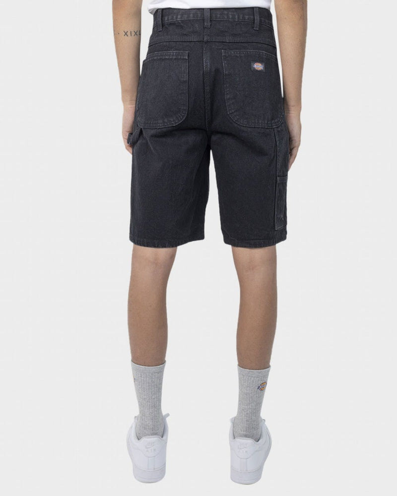 11" Relaxed Fit Carpenter Shorts - Rinsed Black