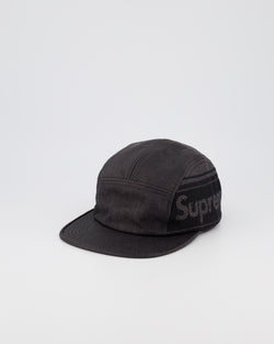 SUPREME 5 PANEL CAMPER HAT - BLACK