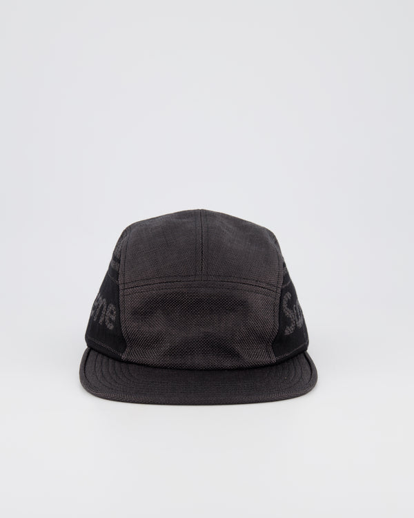 SUPREME 5 PANEL CAMPER HAT - BLACK