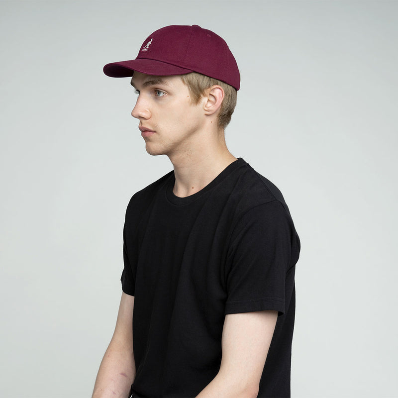 Washed Baseball Cap - Cordovan