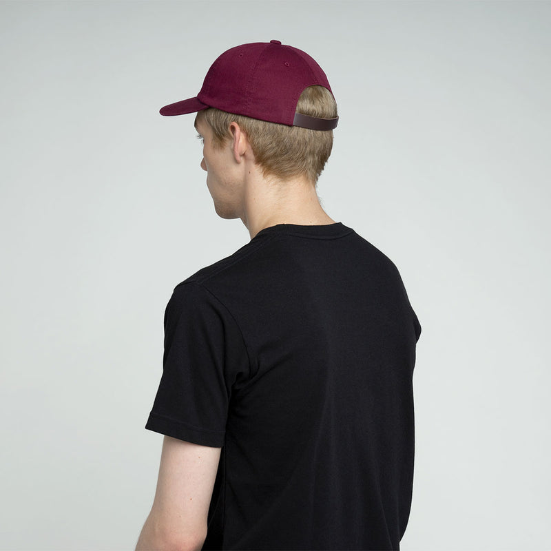 Washed Baseball Cap - Cordovan