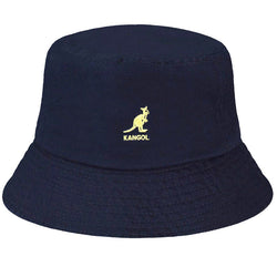 WASHED BUCKET HAT - NAVY