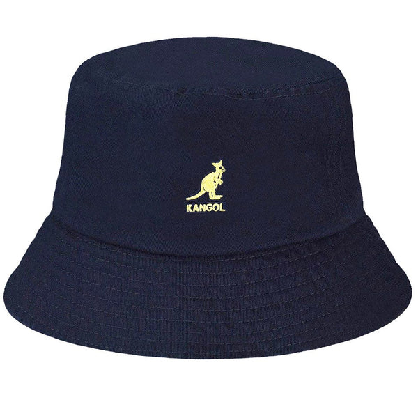 WASHED BUCKET HAT - NAVY