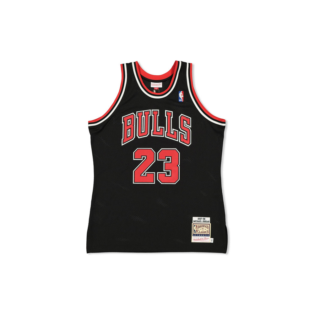 AUTHENTIC NBA SWINGMAN JERSEY CHICAGO BULLS MICHAEL JORDAN 23 97 98 B Custom Teez NZ