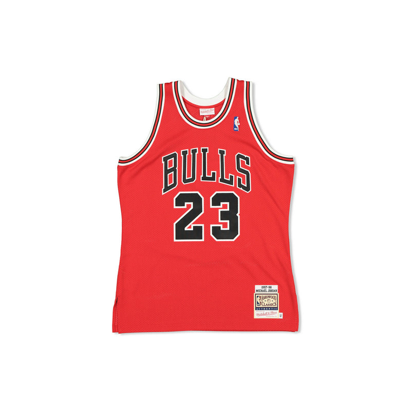 AUTHENTIC NBA SWINGMAN JERSEY CHICAGO BULLS MICHAEL JORDAN 23 '97-98 - RED