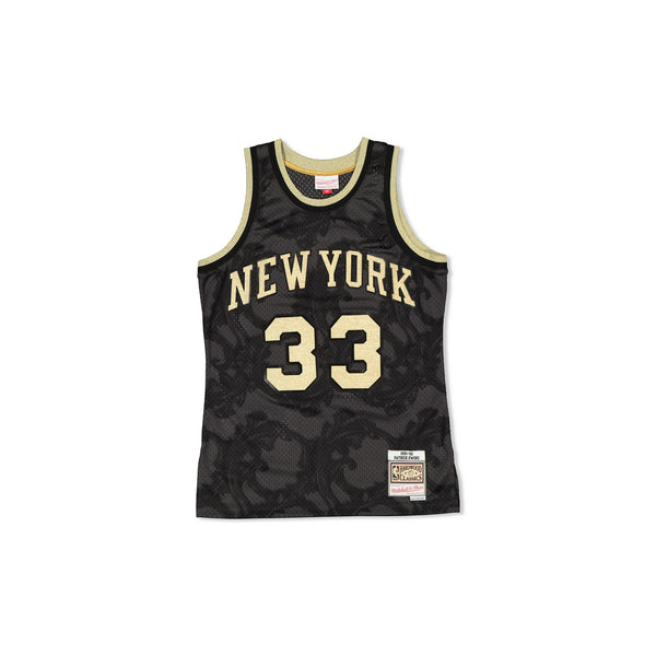 SWINGMAN JERSEY NEW YORK KNICKS EWING - GOLD TOILE