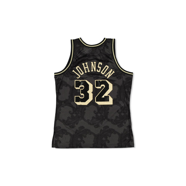 SWINGMAN JERSEY LOS ANGELES LAKERS MAGIC JOHNSON - GOLD TOILE