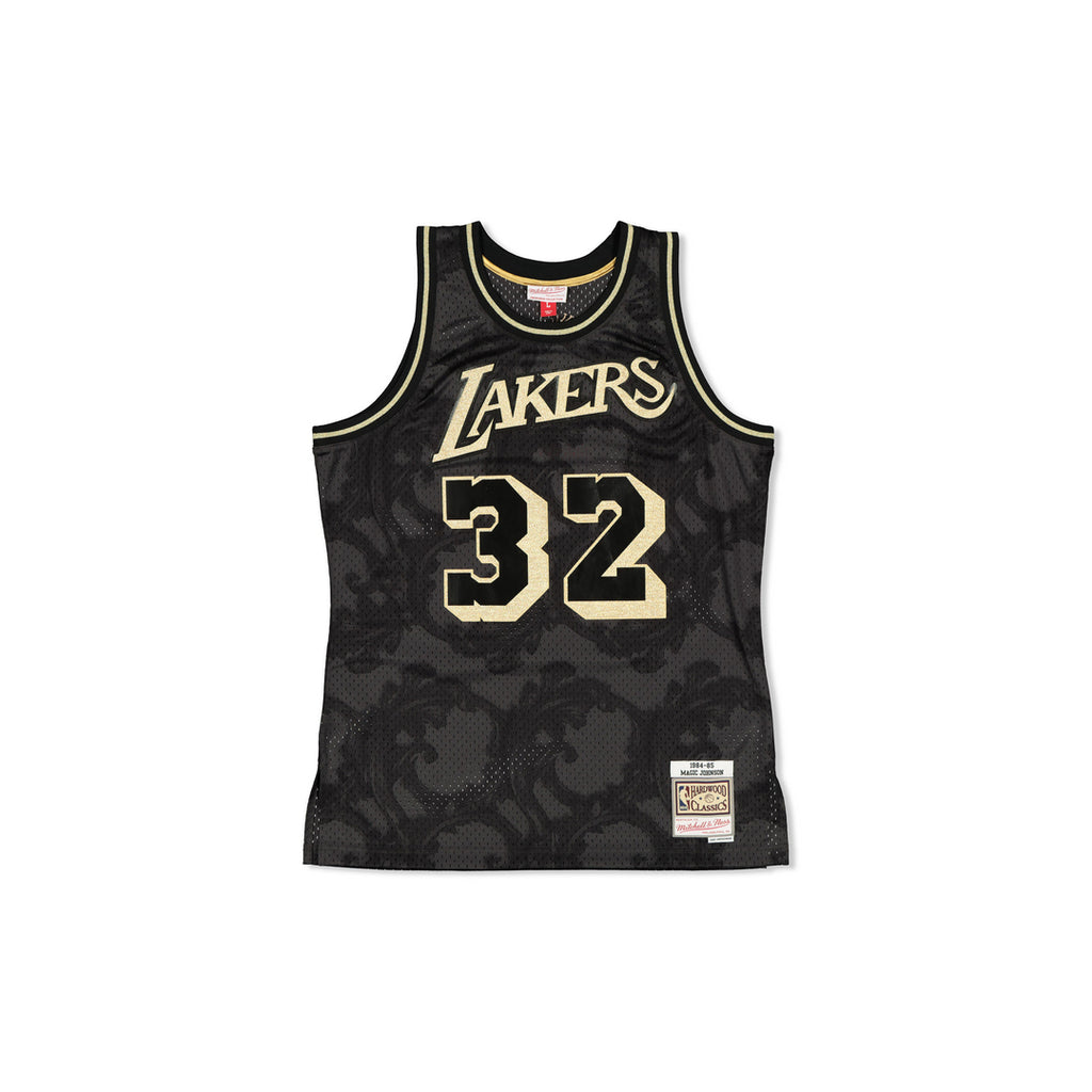 SWINGMAN JERSEY LOS ANGELES LAKERS MAGIC JOHNSON GOLD TOILE