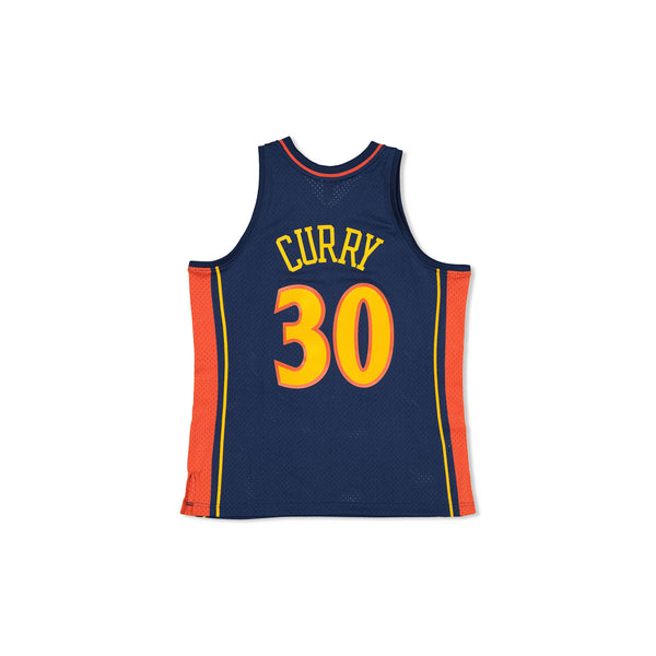 SWINGMAN JERSEY GOLDEN STATE WARRIORS CURRY - NAVY/ORANGE